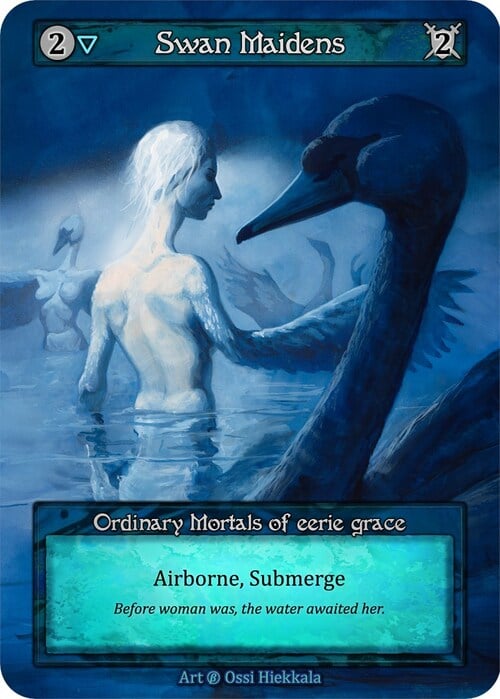 Swan Maidens Card Front