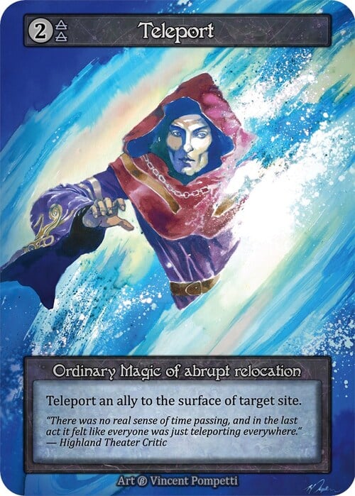 Teleport Card Front
