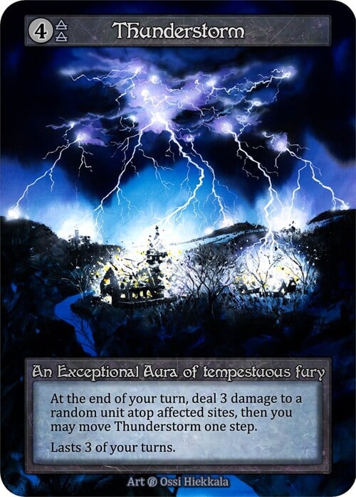 Thunderstorm Card Front