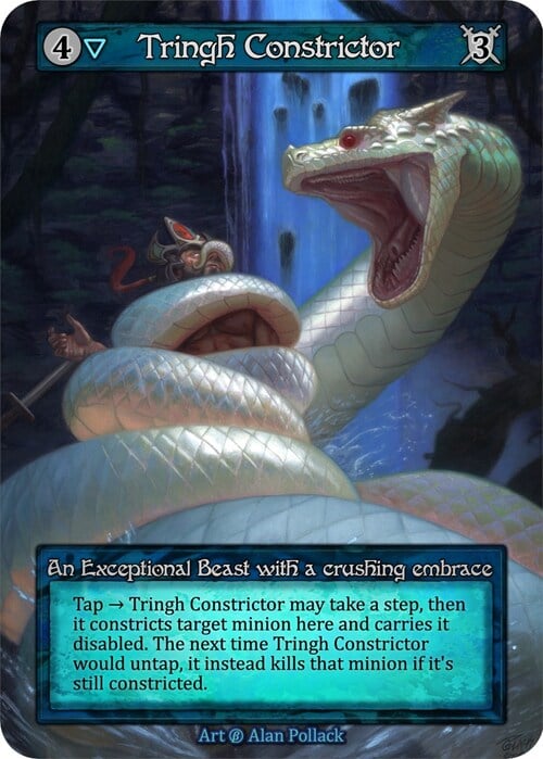Tringh Constrictor Card Front