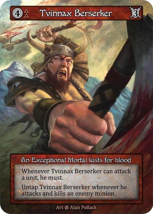 Tvinnax Berserker Card Front