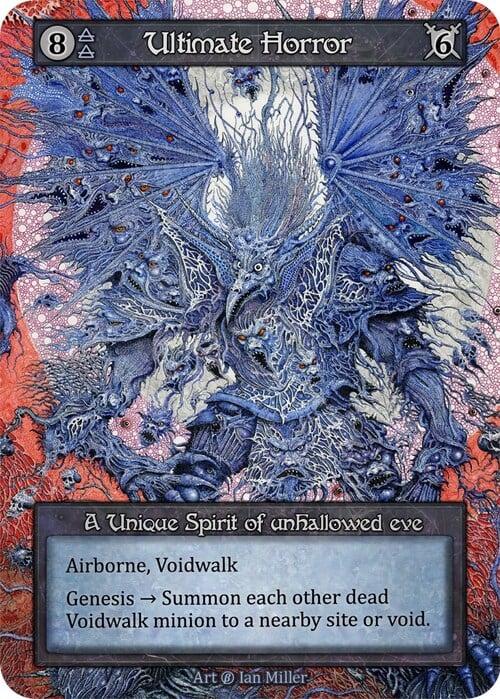 Ultimate Horror Card Front