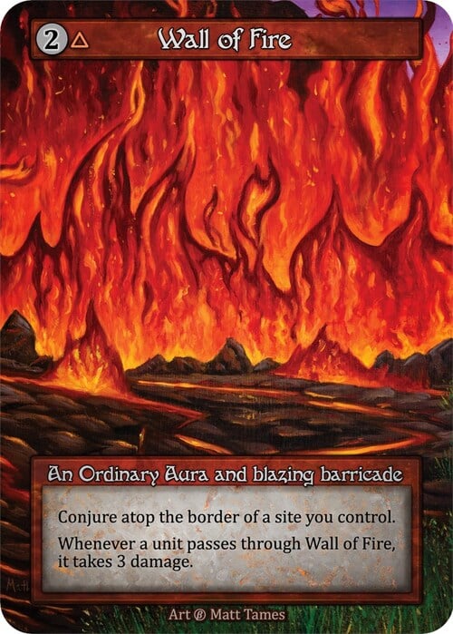 Wall of Fire Frente