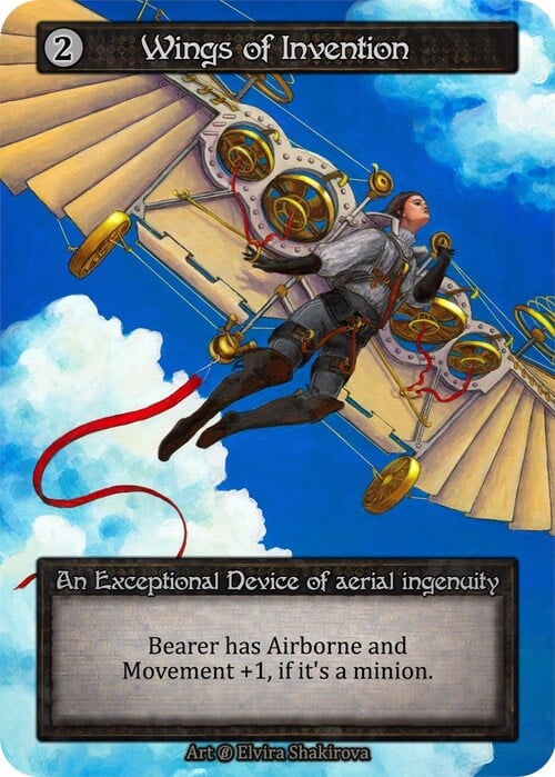 Wings of Invention Frente