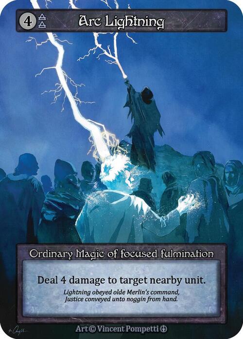 Arc Lightning Card Front
