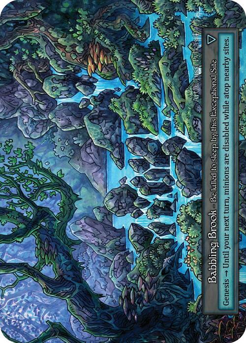 Babbling Brook Card Front
