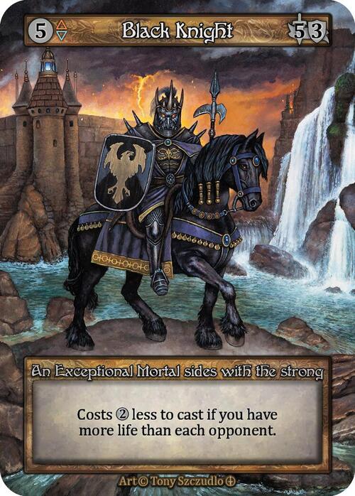 Black Knight Frente