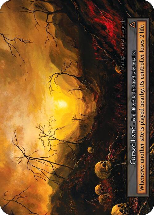 Cursed Land Frente