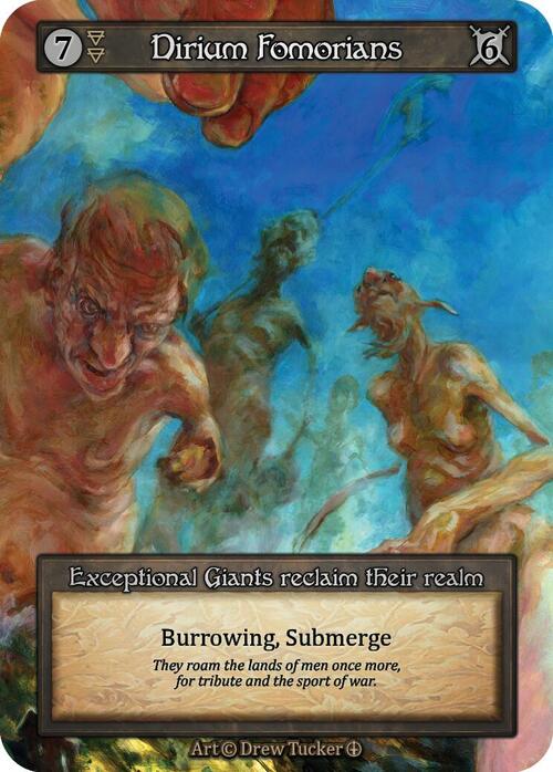 Dirium Fomorians Card Front