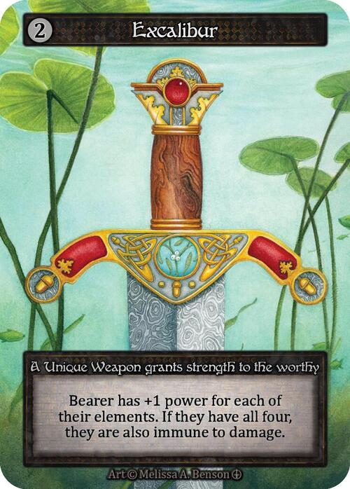 Excalibur Card Front