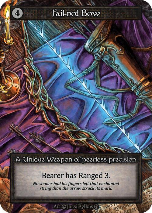 Fail-not Bow Card Front
