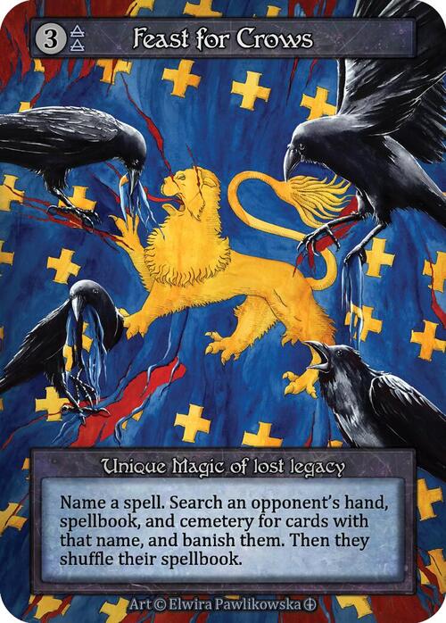 Feast for Crows Card Front