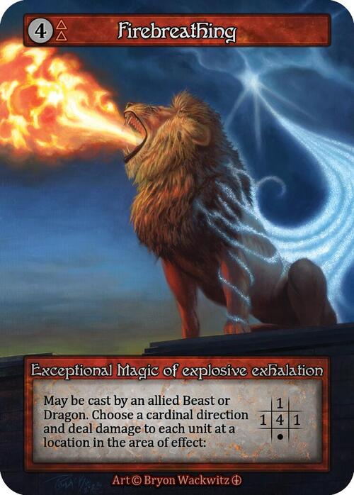 Firebreathing Card Front