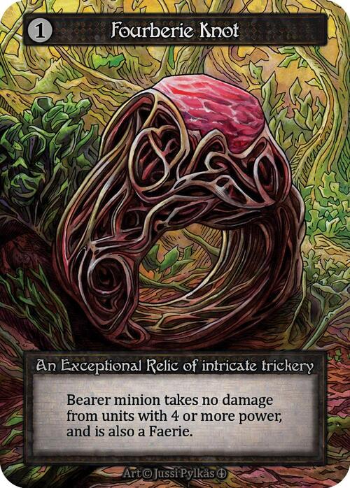 Fourberie Knot Card Front