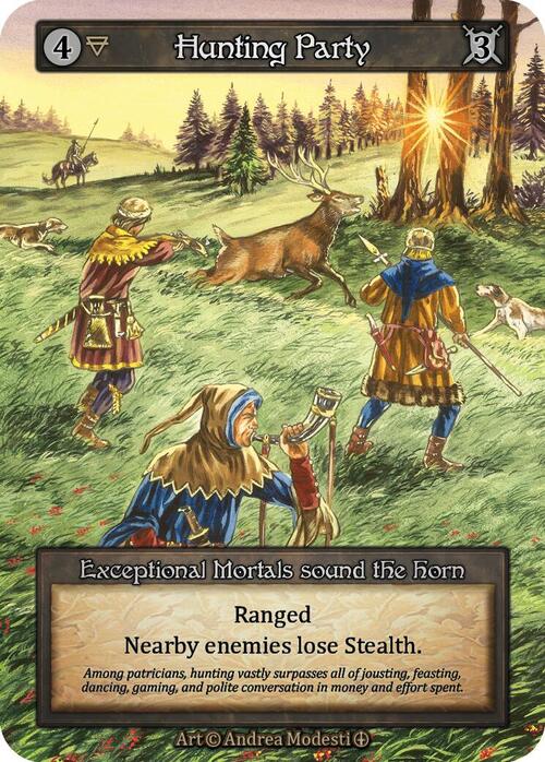 Hunting Party Card Front