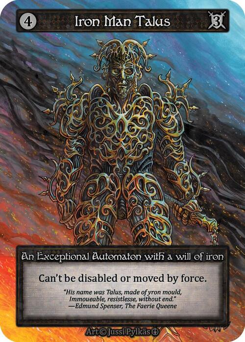 Iron Man Talus Card Front