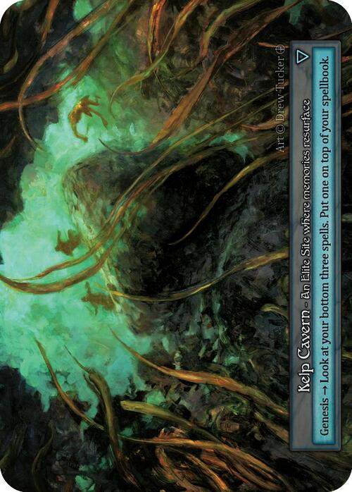 Kelp Cavern Card Front