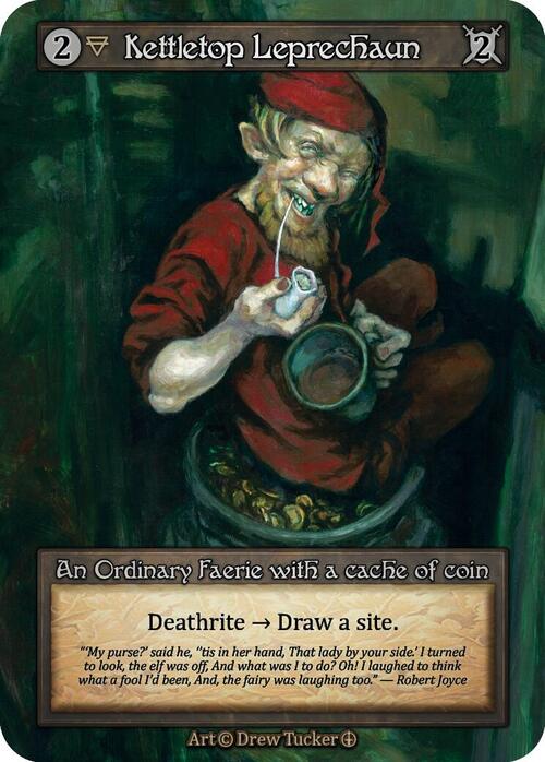 Kettletop Leprechaun Card Front