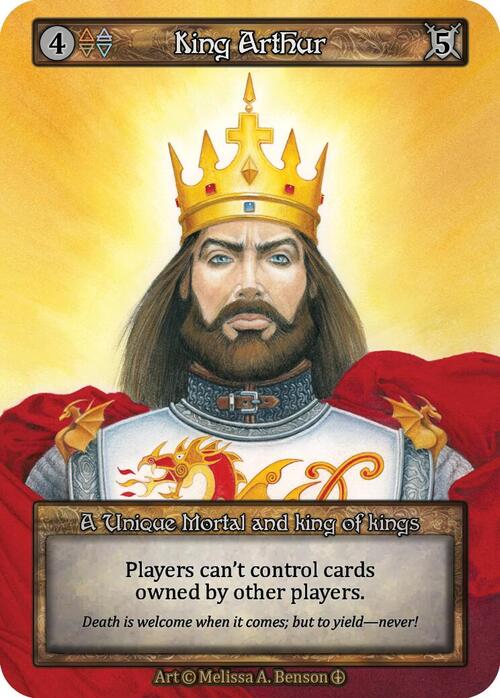King Arthur Card Front