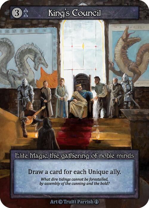King's Council Card Front