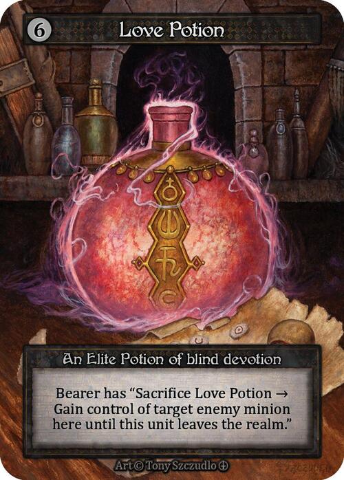 Love Potion Card Front