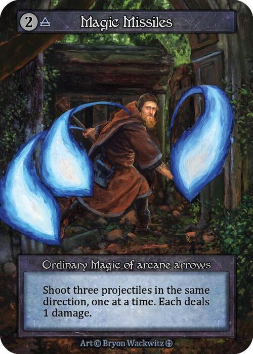 Magic Missiles Card Front