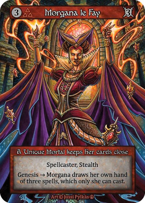 Morgana le Fay Card Front