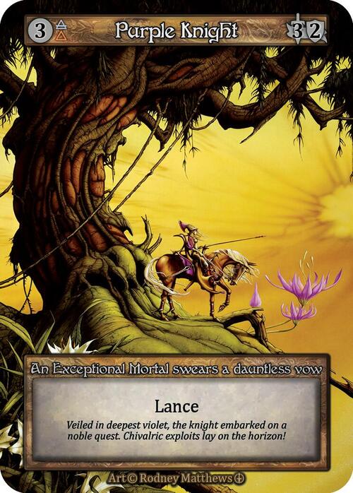 Purple Knight Frente
