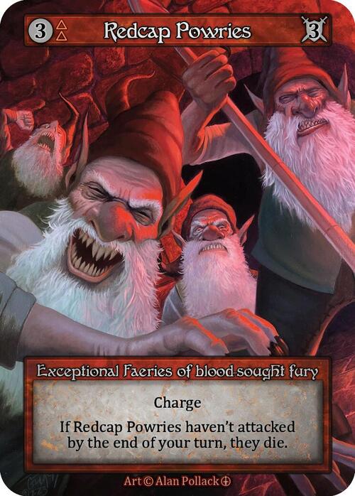 Redcap Powries Frente