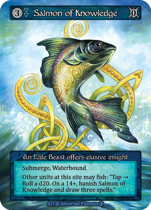 Salmon of Knowledge Frente