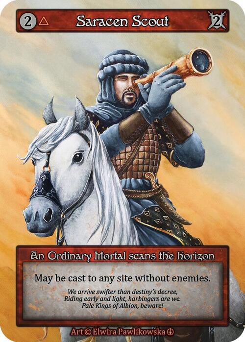 Saracen Scout Card Front