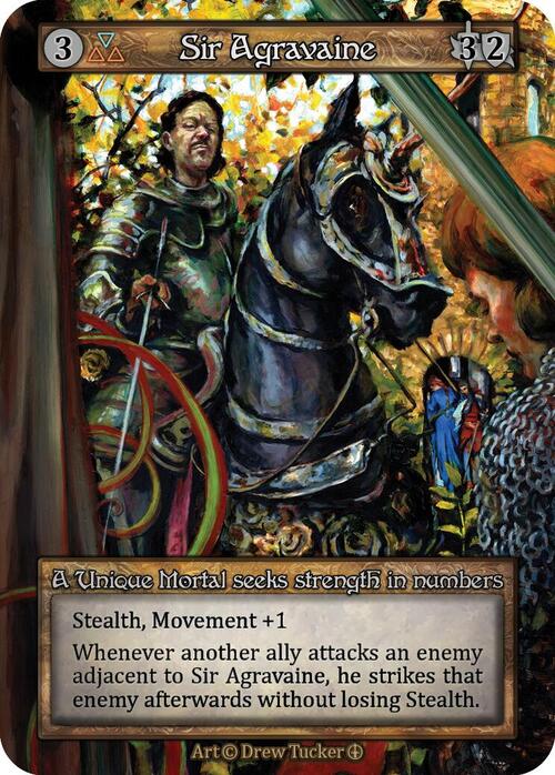 Sir Agravaine Frente