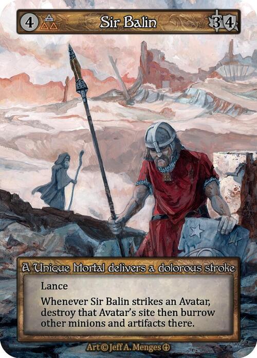Sir Balin Frente
