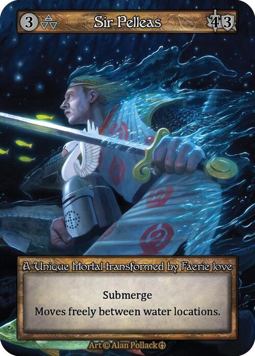 Sir Pelleas Card Front