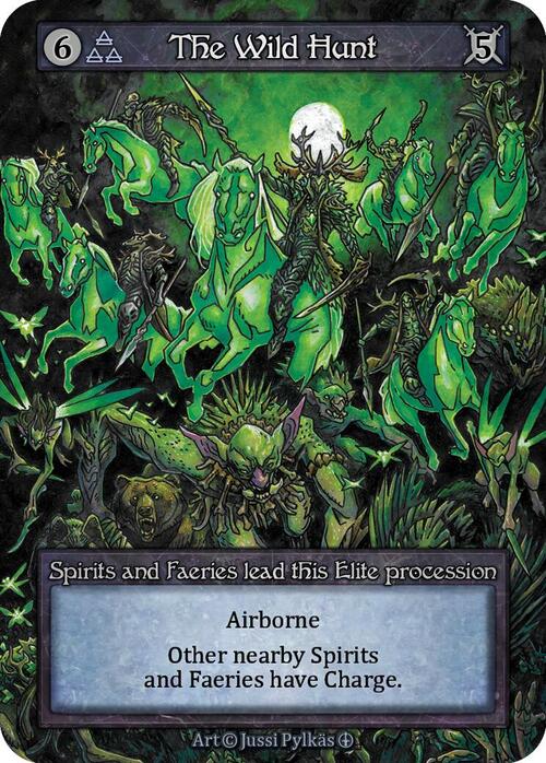 The Wild Hunt Card Front