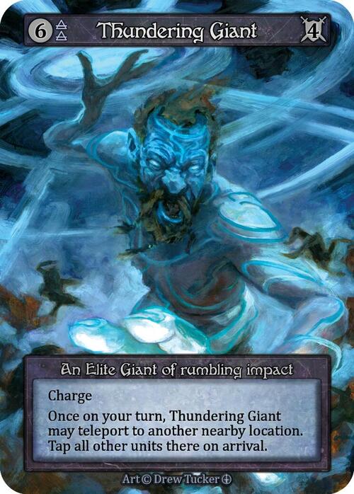 Thundering Giant Card Front
