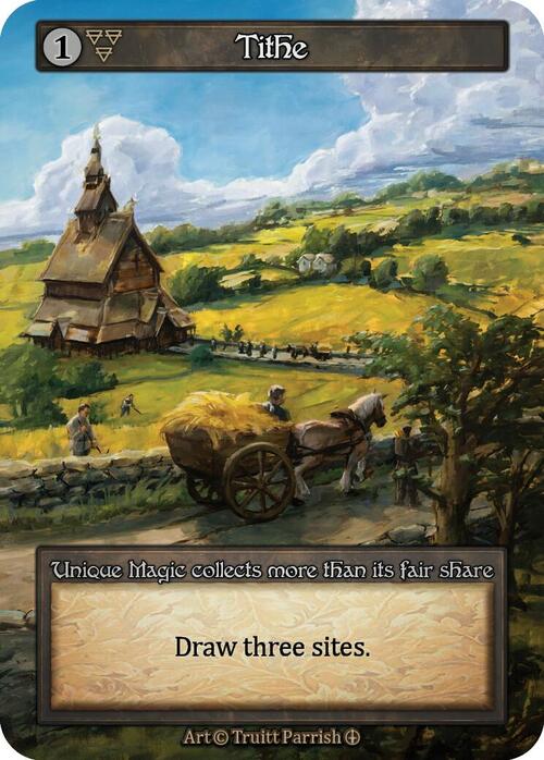 Tithe Card Front