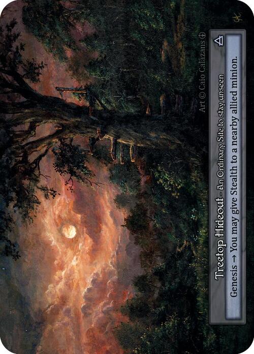 Treetop Hideout Card Front