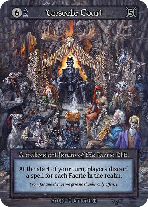 Unseelie Court Card Front