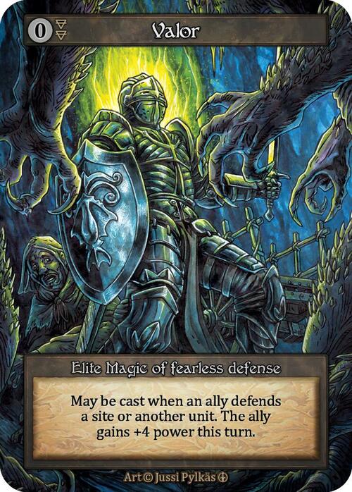 Valor Card Front