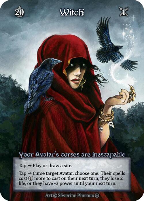 Witch Card Front