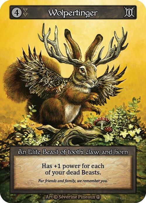 Wolpertinger Card Front