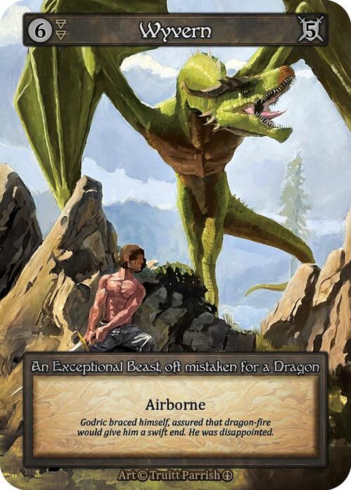 Wyvern Card Front