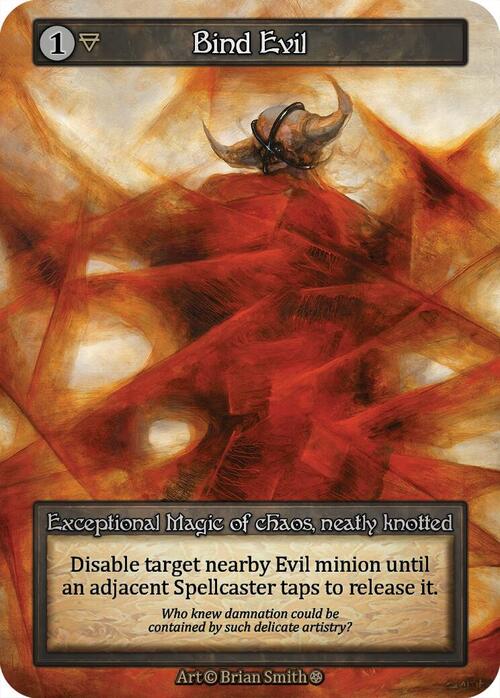 Bind Evil Card Front