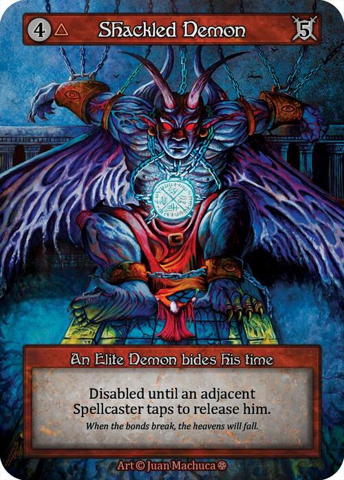 Shackled Demon Card Front