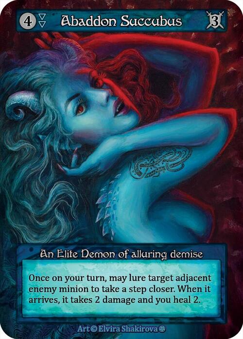 Abaddon Succubus Card Front
