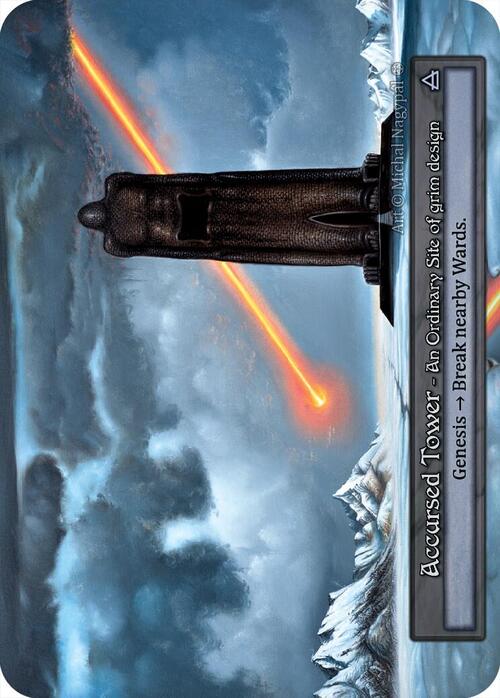 Accursed Tower Card Front
