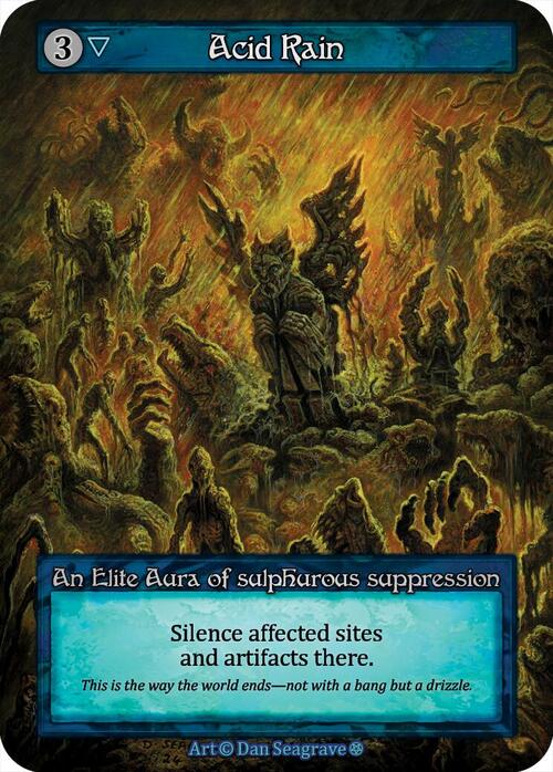 Acid Rain Card Front
