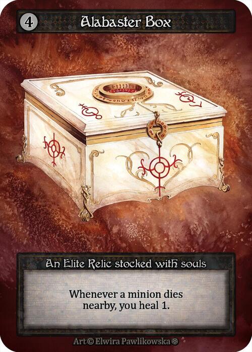 Alabaster Box Card Front
