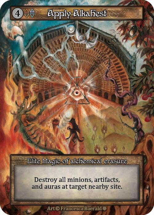 Apply Alkahest Card Front